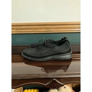 Cole Haan Men's Zerogrand Black Stitchlite Oxford Knit Shoes C28383 Size 7M